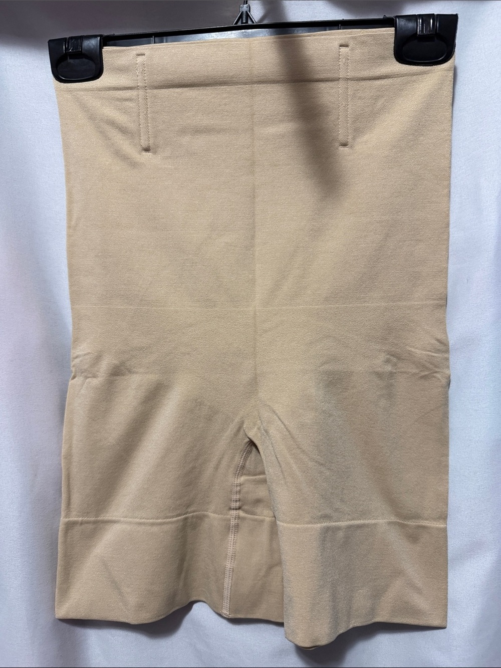 High-Waist Nude Shaping Shorts for Smooth Silhouette